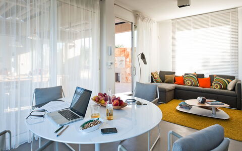 Villa Carovi: Furniture, Interior Design, Flooring, Couch, Floor, Wall, Chair, Table, Living Room, Ceiling