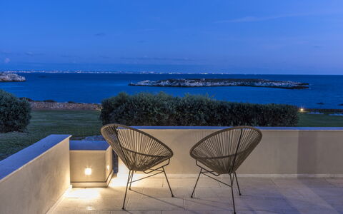 Villa Stornella: Furniture, Outdoor Furniture, Chair, Shade, Balcony, Coffee Table, Resort, Hotel, Armrest, Eco Hotel