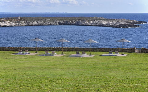 Villa Stornella: Blue, Horizon, Sea, Coastal And Oceanic Landforms, Coast, Ocean, Shore, Beach, Tropics, Outdoor Furniture