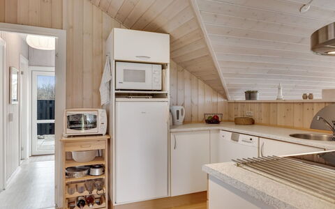 Arold - 600M to the Fjord: Wood, Flooring, Ceiling, Kitchen, Interior Design, Floor, Furniture, Kitchen Appliance, Countertop, Home