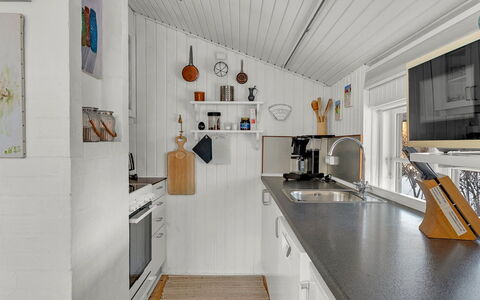 Kato - 125M from the Sea: Wood, Kitchen, Flooring, Interior Design, Major Appliance, Countertop, Ceiling, Home Appliance, Kitchen Appliance, Cabinetry