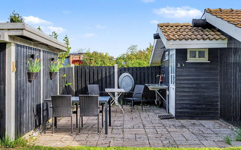 Kato - 125M from the Sea: Roof, House, Home, Cottage, Siding, Estate, Driveway, Garden Buildings, Yard, Shed