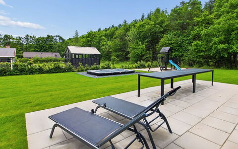 Biergh - 30Km from the Sea: Outdoor Furniture, Shrub, Garden, Furniture, Land Lot, Shade, Outdoor Table, Landscaping, Lawn, Swimming Pool