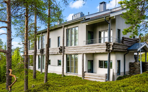 Rukatunturintie 8 G2: Home, Cottage, Estate, Porch, Siding, Shade, Yard, Villa, Eco Hotel