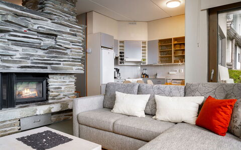 Rukatunturintie 8 G2: Furniture, Interior Design, Couch, Wood, Flooring, Living Room, Floor, Ceiling, Room, Lighting