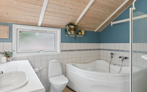 Saija - 2.1Km from the Sea: Plumbing Fixture, Interior Design, Flooring, Bathroom, Floor, Ceiling, Bathtub, Sink, Tap, Plumbing