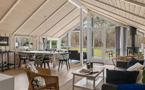 Saija - 2.1Km from the Sea: Furniture, Interior Design, Wood, Ceiling, Chair, Flooring, Living Room, Floor, Kitchen & Dining Room Table, Wood Flooring
