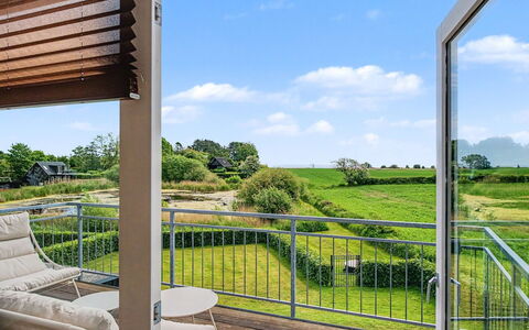 Angret - 380M from the Sea: Land Lot, Porch, Balcony, Composite Material, Deck, Shade, Garden, Chair, Hardwood, Wood Stain