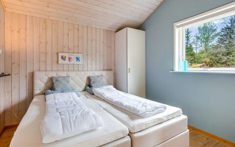 Vilhelm - 7.5Km from the Sea: Bedroom, Wood, Bed, Interior Design, Bed Sheet, Bedding, Ceiling, Floor, Flooring, Bed Frame