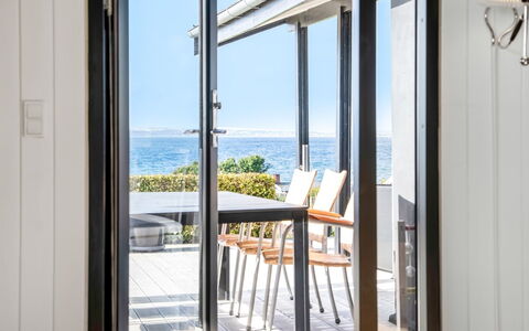 Gertina - 100M from the Sea: Wood, Floor, Door, Glass, Home Door, Sea, Hardwood, Chair, Shade, Ocean