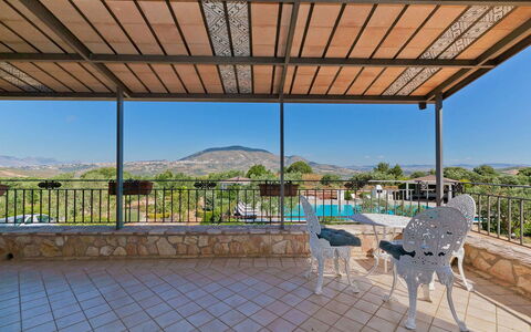 Villa Ophelia: Furniture, Chair, Shade, Outdoor Furniture, Swimming Pool, Resort, Porch, Eco Hotel, Outdoor Structure, Patio