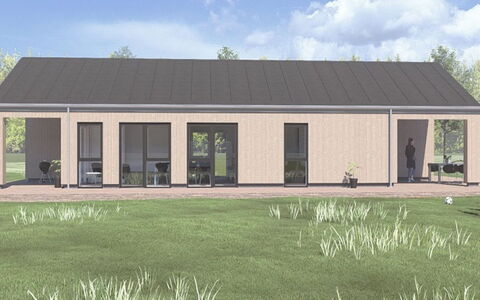 Adna - 1.4Km from the Sea: Blue, Cottage, House, Home, Farmhouse, Estate, Siding