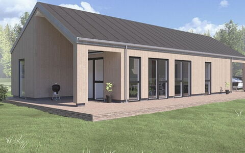 Adna - 1.4Km from the Sea: Blue, Cottage, House, Home, Farmhouse, Estate, Siding