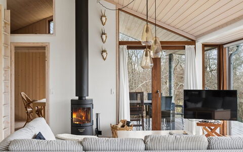 Heike - 650M from the Sea: Interior Design, Wood, Furniture, Flooring, Ceiling, Floor, Living Room, Room, Lighting, Home