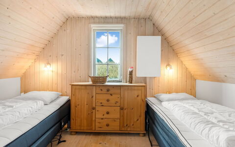 Reika - 500M from the Sea: Bedroom, Bed, Wood, Floor, Interior Design, Flooring, Bed Sheet, Bedding, Ceiling, Bed Frame