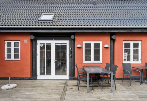 Hinrich - 4.5Km from the Sea: Door, Roof, Home, Cottage, Siding, Yard, Sash Window, Shade, Wood Stain, Courtyard