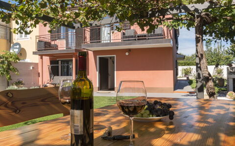 Villa Roza: Furniture, Apartment, Home, Balcony, Wood Stain, Shade, Chair, Eco Hotel, Outdoor Furniture, Houseplant