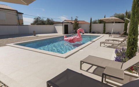 Villa Roza: Furniture, Apartment, Home, Balcony, Wood Stain, Shade, Chair, Eco Hotel, Outdoor Furniture, Houseplant