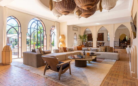 Villa Kanza: Interior Design, Furniture, Flooring, Couch, Floor, Home, Living Room, Apartment, Carpet