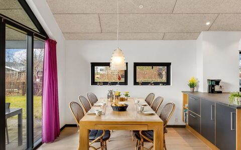 Anttoni - 350M from the Sea: Furniture, Interior Design, Flooring, Wood, Floor, Ceiling, Wood Flooring, Chair, Table, Lighting