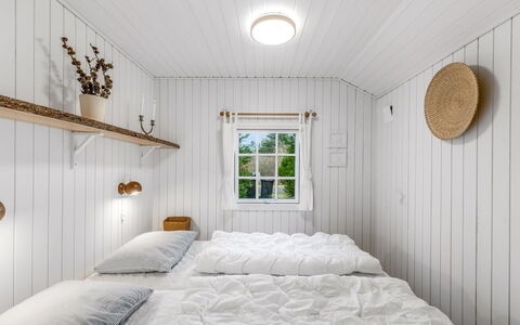 Anu - 2Km to the Fjord: Wood, Bedroom, Ceiling, Flooring, Interior Design, Bed, Floor, Bedding, Bed Sheet, Bed Frame