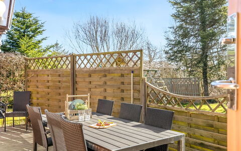 Elza - 700M from the Sea: Wood, Furniture, Outdoor Furniture, Wood Stain, Outdoor Table, Hardwood, Chair, Patio, Garden, Plank