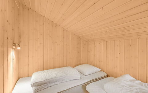 Aswaldi - 1.5Km from the Sea: Wood, Floor, Ceiling, Flooring, Interior Design, Room, Bedroom, Bed, Wood Stain, Hardwood