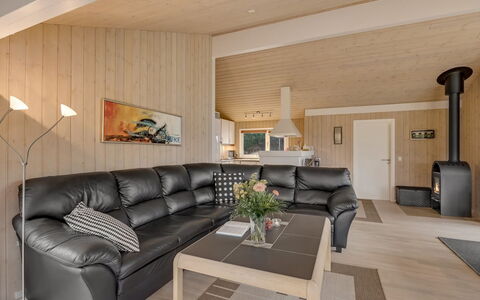 Aswaldi - 1.5Km from the Sea: Interior Design, Furniture, Flooring, Couch, Wood, Ceiling, Floor, Living Room, Room, Wood Flooring