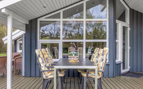 Aswaldi - 1.5Km from the Sea: Wood, Porch, Door, Home, Ceiling, Shade, Chair, Deck, Hardwood, Outdoor Furniture