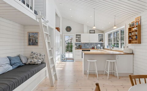 Hoat - 250M from the Sea: Wood, Flooring, Floor, Interior Design, Ceiling, Wood Flooring, Home, Furniture, Kitchen, Door