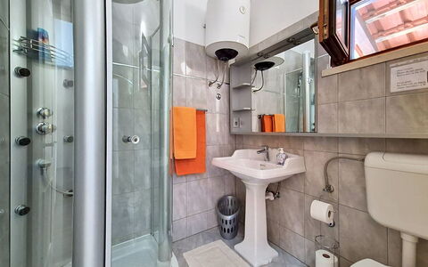 Blue: Interior Design, Flooring, Floor, Room, Plumbing Fixture, Ceiling, Sink, Plumbing, Toilet, Tap