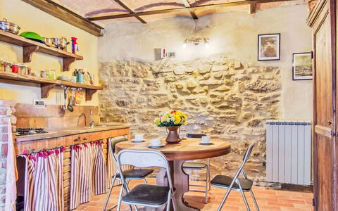 Ginestra: Furniture, Interior Design, Wall, Wood, Flooring, Room, Table, Kitchen, Lighting, Floor