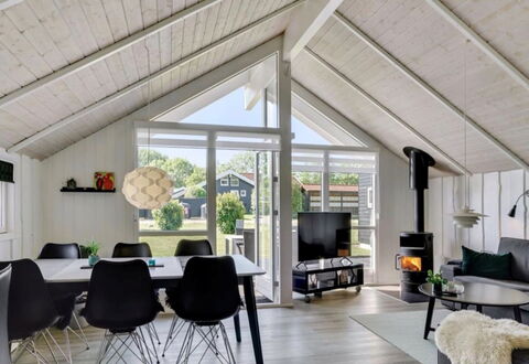Ognen - 300M from the Sea: Wood, Ceiling, Interior Design, Home, Flooring, Furniture, Living Room, Wood Flooring, Chair, Kitchen & Dining Room Table