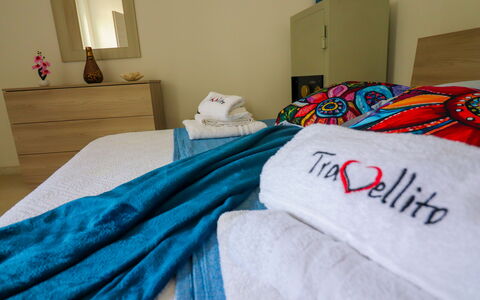 Elaia'S House Cannole: Furniture, Interior Design, Room, Floor, Textile, Flooring, Linens, Bedroom, Pillow, Bed Sheet