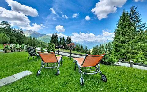 Navis 604: Furniture, Summer, Landscape, Outdoor Furniture, Hill Station, Mountain Range, Larch, Chair, Lawn, Valley