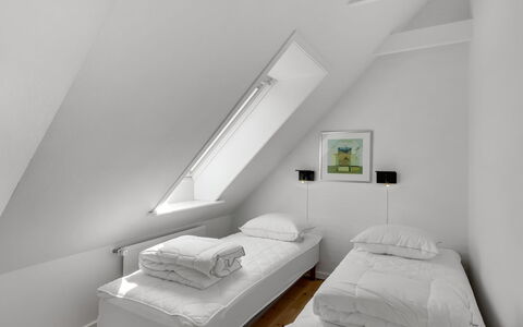 Alwina - 900M from the Sea: Bed, Bedroom, Interior Design, Floor, Bedding, Ceiling, Bed Sheet, Flooring, Bed Frame, Furniture