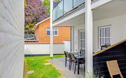 Alwina - 900M from the Sea: Composite Material, Balcony, Porch, Handrail, Fence, Deck, Yard, Wood Stain, Baluster, Stairs