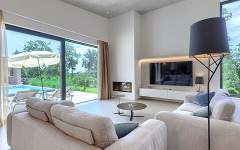 La Mari: Furniture, Interior Design, Flooring, Couch, Floor, Ceiling, Living Room, Wood, Room, Home
