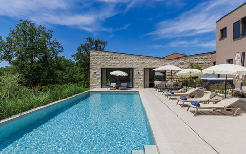 La Mari: Swimming Pool, Architecture, Home, Composite Material, Estate, Resort, Villa, Eco Hotel, Landscaping, Farmhouse