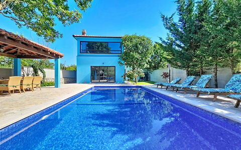Lino: Blue, Swimming Pool, Water, Resort, Composite Material, Eco Hotel, Shade, Estate, Water Feature, Villa