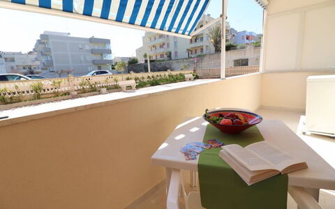 Alice: Apartment, Furniture, Outdoor Furniture, Balcony, Chair, Condominium, Shade, Awning, Houseplant