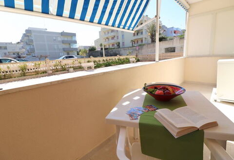 Alice: Apartment, Furniture, Outdoor Furniture, Balcony, Chair, Condominium, Shade, Awning, Houseplant