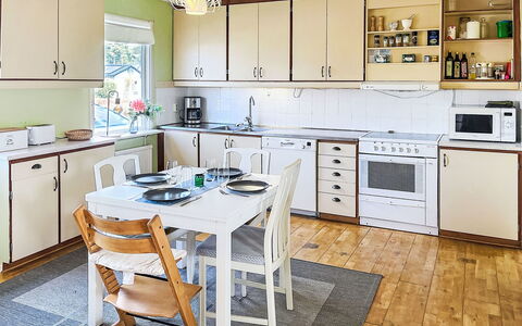 Tallkotten: Kitchen, Kitchen Appliance, Furniture, Flooring, Major Appliance, Interior Design, Countertop, Cabinetry, Wood, Floor
