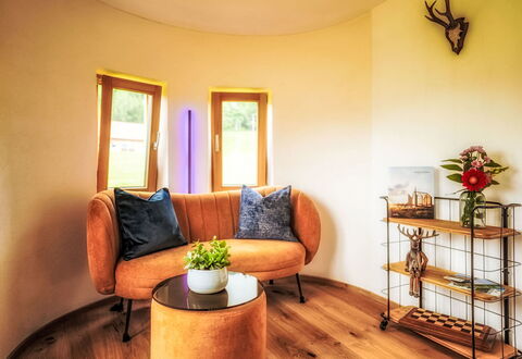 Boutique Tiny House: Wood, Interior Design, Wood Stain, Hardwood, Varnish, Wood Flooring, Living Room