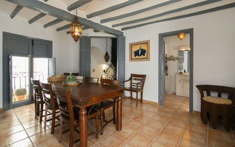 Mi Ami: Furniture, Interior Design, Wall, Flooring, Wood, Table, Ceiling, Chair, Kitchen & Dining Room Table, Dining Room