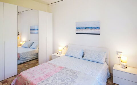 Olli: Furniture, Interior Design, Floor, Flooring, Bed, Bedroom, Wood, Room, Bed Sheet, Bedding