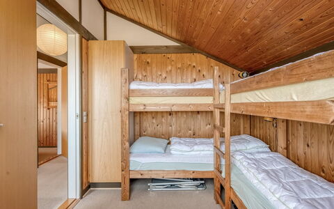 Flory - 400M from the Sea: Wood, Interior Design, Ceiling, Floor, Bedroom, Bed, Flooring, Bed Sheet, Bedding, Bed Frame