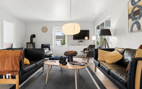 Grette - 600M from the Sea: Furniture, Interior Design, Couch, Flooring, Wall, Wood, Living Room, Floor, Ceiling, Lighting