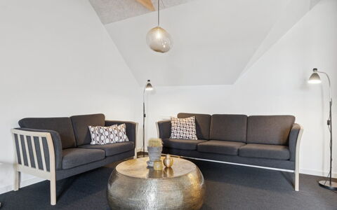 Strandulf - 1Km from the Sea: Furniture, Flooring, Floor, Living Room, Couch, Natural Material, Wood Flooring, Chair, Hardwood
