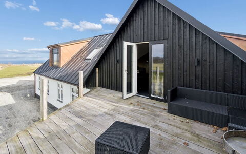 Strandulf - 1Km from the Sea: Furniture, Wood, Interior Design, Flooring, Floor, Chair, Room, Ceiling, Living Room, Apartment